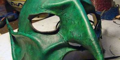 masque gobelin à cornes