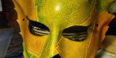 masque feuille