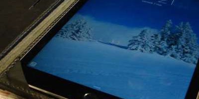 coque ipad triskel  vue intérieure