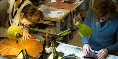 stagiaires en pleine créa