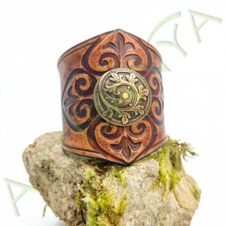 vue de couverture du Bracelet Ilythiir Force of nature_couleur marron
