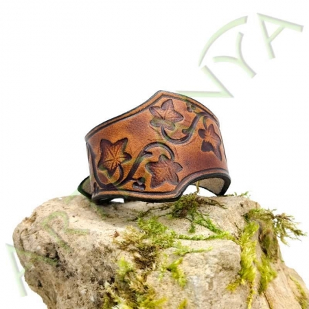 vue de couverture du Bracelet Famar lierre_couleur marron