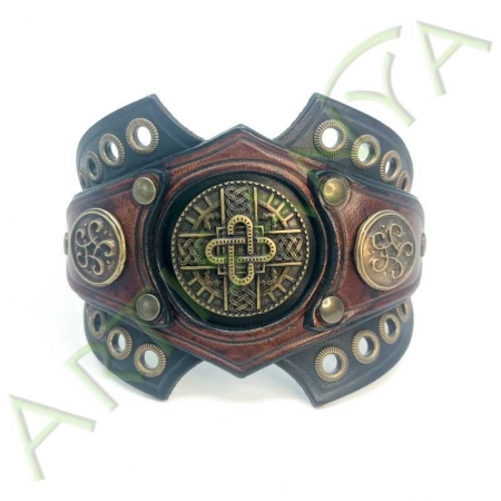 Bracelet Ragnar manchette_ Mérovingienne