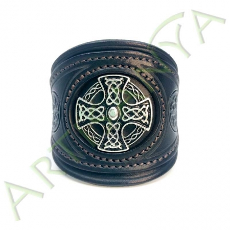 Bracelet Khal Drogo_Croix Métal Celte